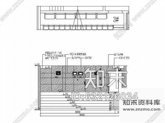 施工图某电影院中号影厅室内装修施工图cad施工图下载【ID:632126034】