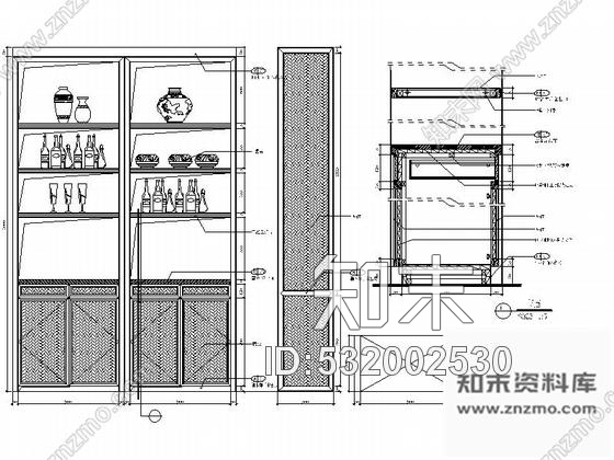 施工图上海某知名连锁海鲜品牌餐厅室内装修施工图含效果和实景施工图下载【ID:532002530】