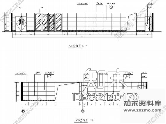 施工图郑州某大学附属医院门诊现代医技楼室内施工图cad施工图下载【ID:632140170】