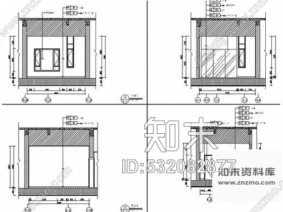 施工图广东房产公司大厦首层大堂公共区域装修施工图含物料表cad施工图下载【ID:532082877】