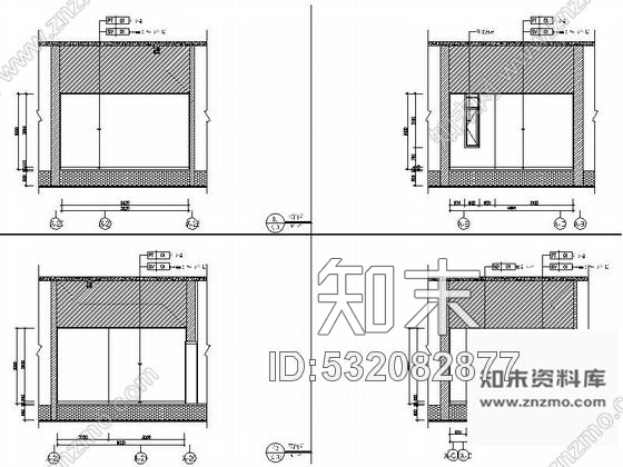 施工图广东房产公司大厦首层大堂公共区域装修施工图含物料表cad施工图下载【ID:532082877】