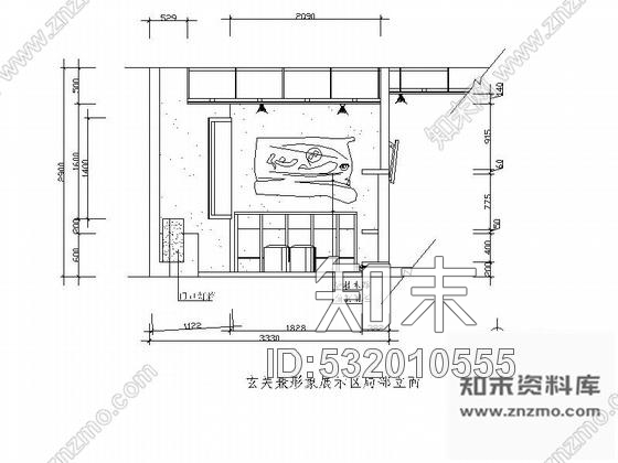 施工图49㎡餐厅室内装修图cad施工图下载【ID:532010555】