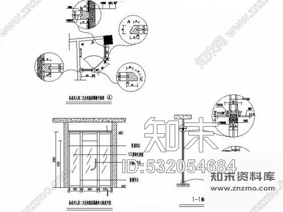 施工图现代客房标准双人间装修图cad施工图下载【ID:532054684】