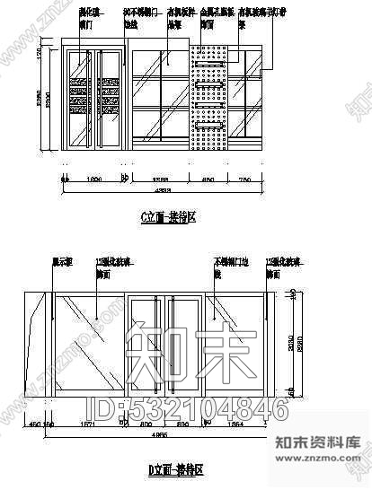 施工图某办公室装修cad施工图下载【ID:532104846】