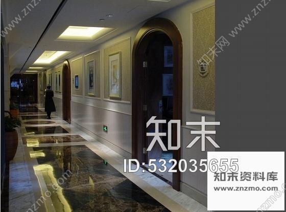 施工图广东豪华酒店客房装修CAD竣工图含实景cad施工图下载【ID:532035655】
