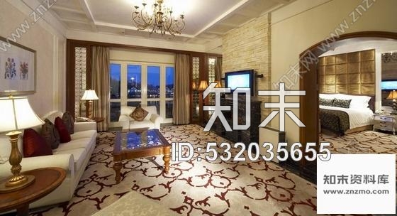 施工图广东豪华酒店客房装修CAD竣工图含实景cad施工图下载【ID:532035655】