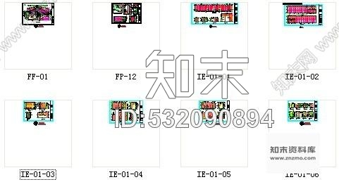 施工图某现代国际金融中心大厦大堂及电梯厅装修图cad施工图下载【ID:532090894】