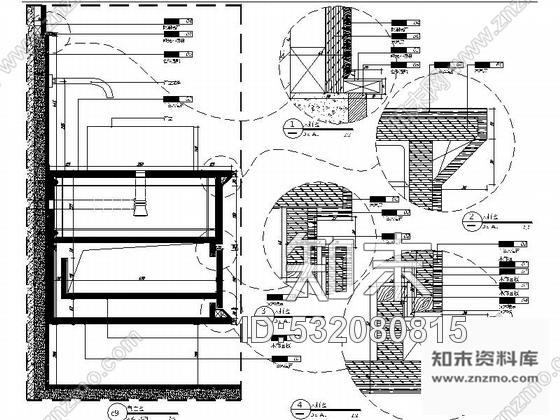 施工图山东现代风格五层办公室装修施工图cad施工图下载【ID:532080815】