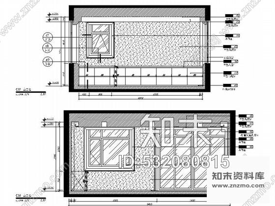 施工图山东现代风格五层办公室装修施工图cad施工图下载【ID:532080815】