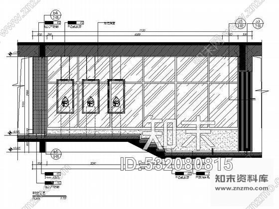 施工图山东现代风格五层办公室装修施工图cad施工图下载【ID:532080815】