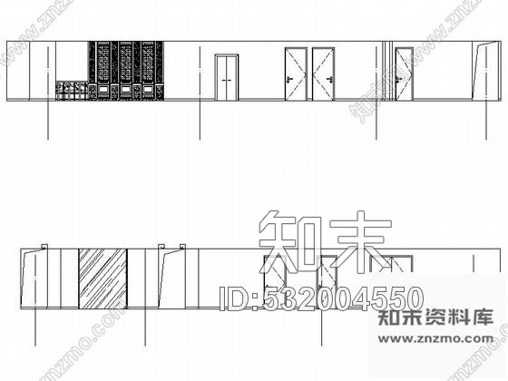 施工图北京著名连锁新中式风格火锅店室内装饰施工图含效果cad施工图下载【ID:532004550】