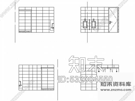 施工图北京著名连锁新中式风格火锅店室内装饰施工图含效果cad施工图下载【ID:532004550】