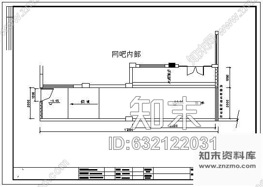 施工图某网通公司网吧装饰cad施工图下载【ID:632122031】