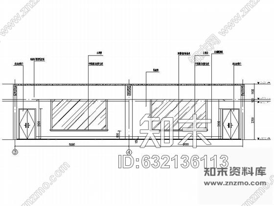 施工图北京现代简约图文综合楼室内设计CAD装饰施工图cad施工图下载【ID:632136113】