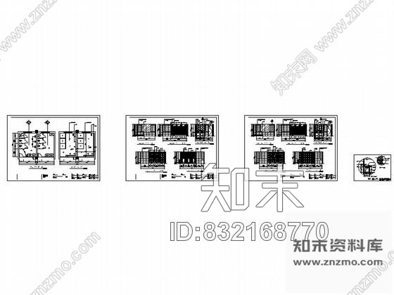 图块/节点藏式酒店公共卫生间详图cad施工图下载【ID:832168770】