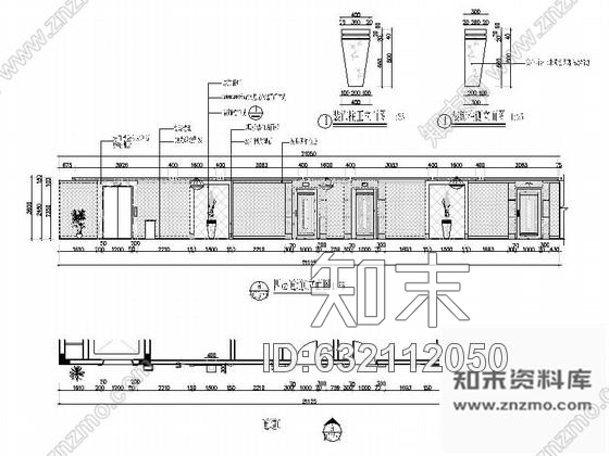 施工图健康生活馆足浴按摩房室内装饰工程设计施工图含效果图cad施工图下载【ID:632112050】