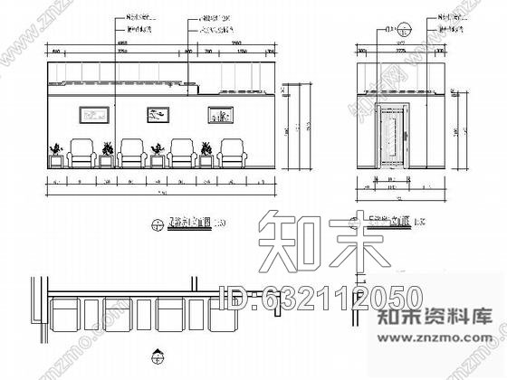 施工图健康生活馆足浴按摩房室内装饰工程设计施工图含效果图cad施工图下载【ID:632112050】