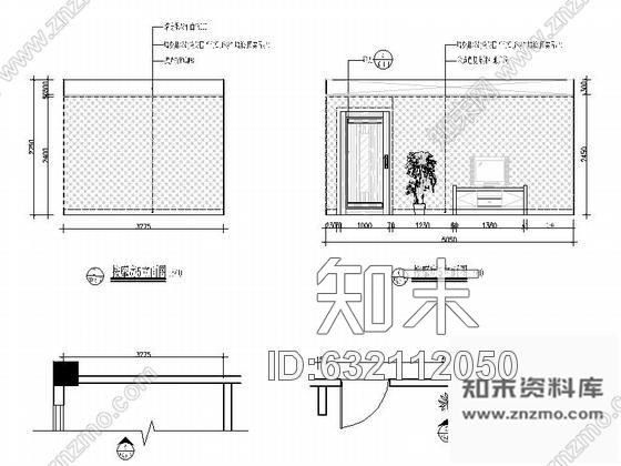 施工图健康生活馆足浴按摩房室内装饰工程设计施工图含效果图cad施工图下载【ID:632112050】