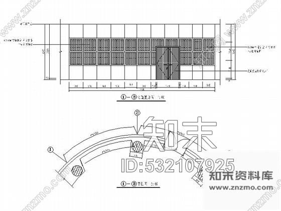 施工图陕西著名大学综合性现代博物馆室内装修施工图含效果施工图下载【ID:532107925】