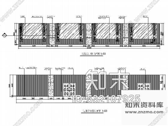 施工图陕西著名大学综合性现代博物馆室内装修施工图含效果施工图下载【ID:532107925】