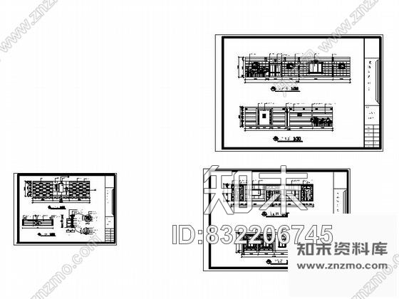 图块/节点欧式酒店立面图cad施工图下载【ID:832206745】