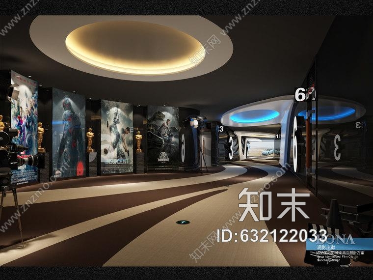南昌BONA博纳国际影城南昌铜锣湾店室内设计方案+装修施工图+水暖电施工图cad施工图下载【ID:632122033】