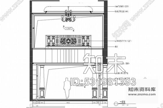 施工图豪华欧式两层别墅室内装修图含效果cad施工图下载【ID:531981393】