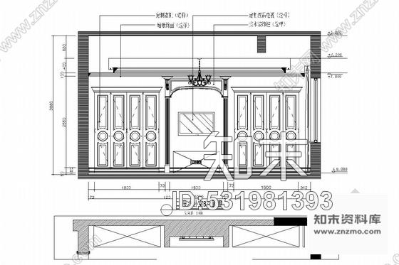 施工图豪华欧式两层别墅室内装修图含效果cad施工图下载【ID:531981393】