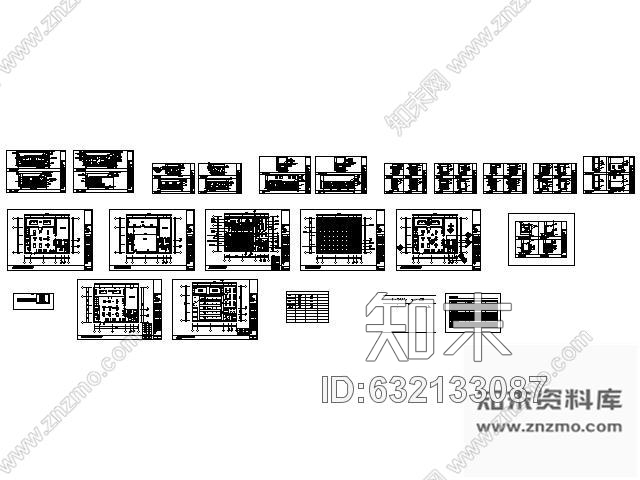 施工图健身活动房改造工程内装施工图含效果施工图下载【ID:632133087】