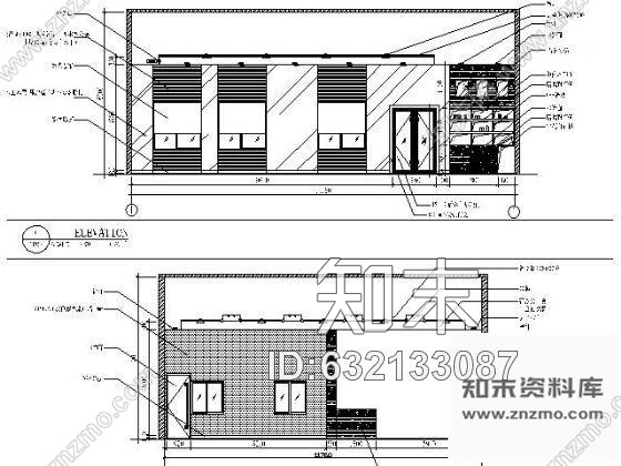 施工图健身活动房改造工程内装施工图含效果施工图下载【ID:632133087】