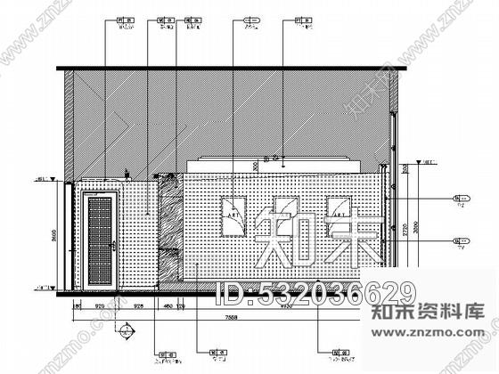 施工图重庆高档四星级酒店双人包间装修图cad施工图下载【ID:532036629】