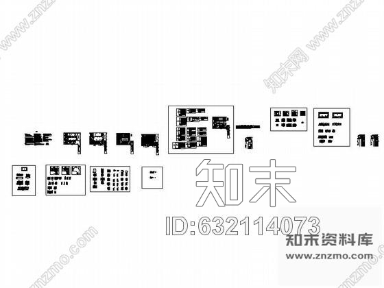 施工图希腊风健身会所室内装修图cad施工图下载【ID:632114073】