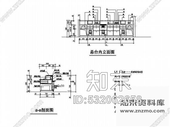 施工图北京某连锁快捷酒店装饰设计cad施工图下载【ID:532062658】