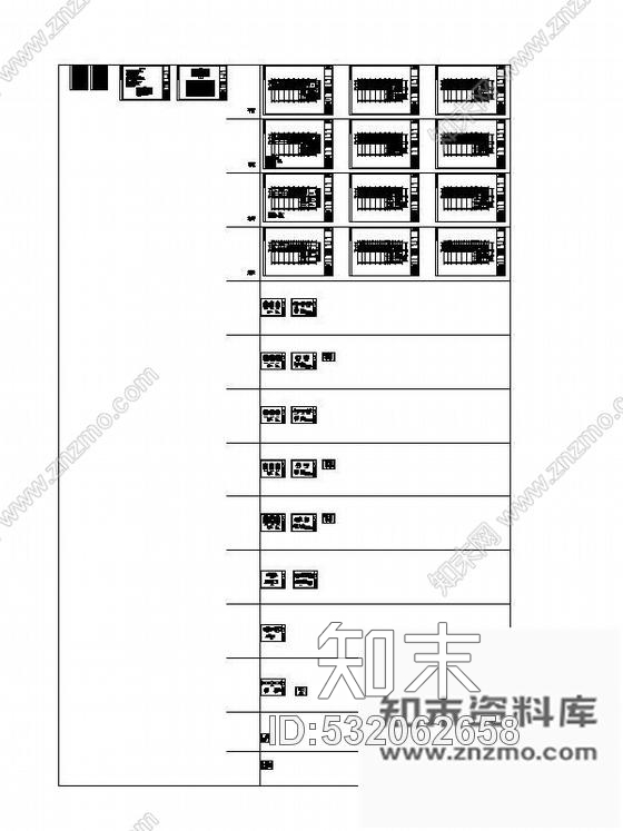 施工图北京某连锁快捷酒店装饰设计cad施工图下载【ID:532062658】
