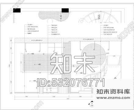 施工图某马赛克专卖店设计装修方案cad施工图下载【ID:532076771】