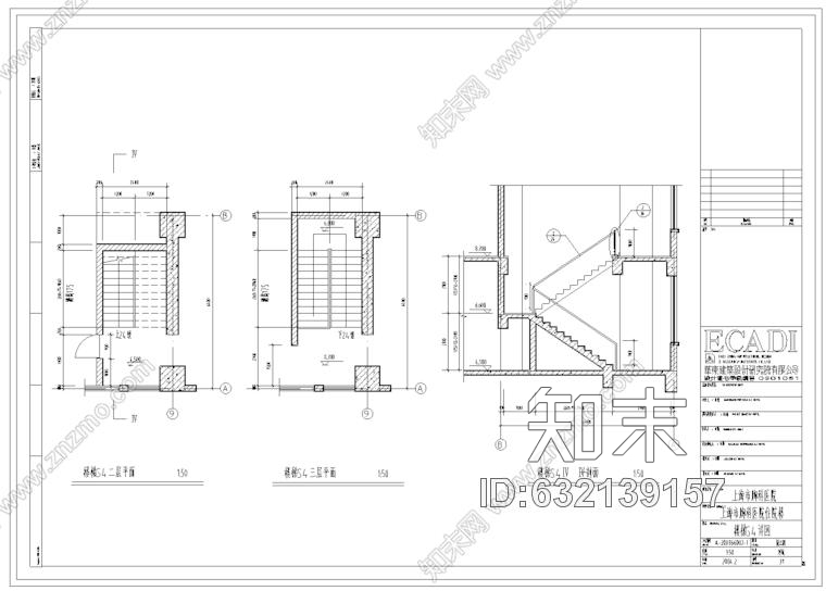 上海市胸科医院室内装修设计施工图102张cad施工图下载【ID:632139157】