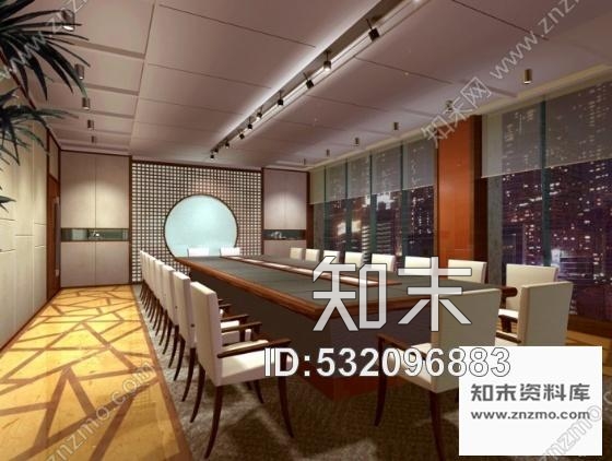 施工图五星酒店办公会议层施工图含效果cad施工图下载【ID:532096883】