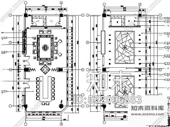 施工图五星酒店办公会议层施工图含效果cad施工图下载【ID:532096883】