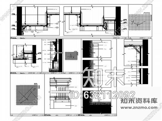 施工图浙江高档商务欧式风格娱乐会所室内装修施工图含效果cad施工图下载【ID:632112092】