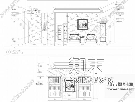 施工图内蒙古知名设计公司设计欧式古典豪宅CAD施工图(含效果图施工图下载【ID:531976348】