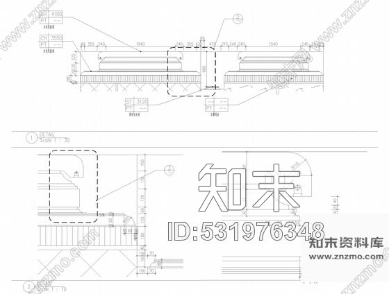 施工图内蒙古知名设计公司设计欧式古典豪宅CAD施工图(含效果图施工图下载【ID:531976348】