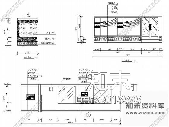 施工图四川遂宁某休闲茶楼室内设计装修图cad施工图下载【ID:532015595】