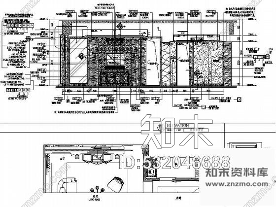 施工图知名酒店总统套房室内装修图cad施工图下载【ID:532046688】