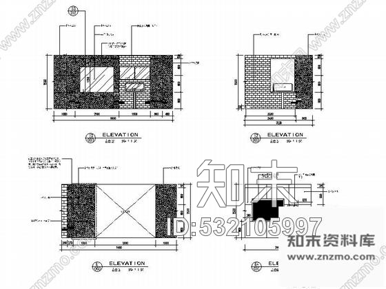 施工图上海开发新区现代陈列馆室内装饰设计施工图cad施工图下载【ID:532105997】