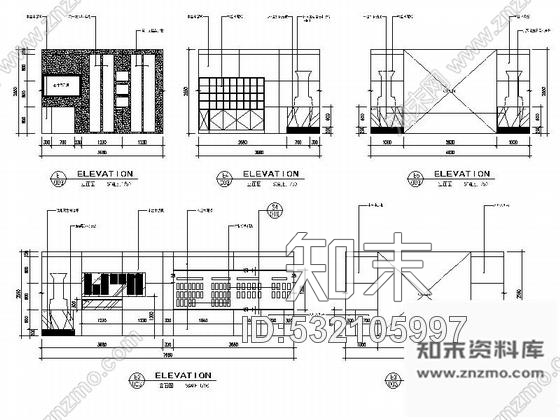 施工图上海开发新区现代陈列馆室内装饰设计施工图cad施工图下载【ID:532105997】