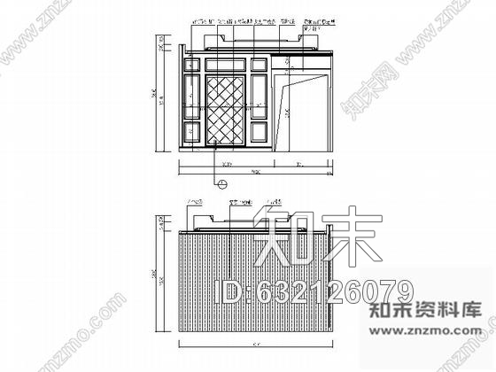 施工图北京高档豪华国际KTV包厢室内设计施工图cad施工图下载【ID:632126079】