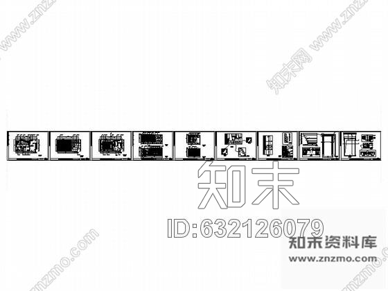 施工图北京高档豪华国际KTV包厢室内设计施工图cad施工图下载【ID:632126079】