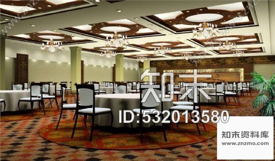 施工图某餐厅装修方案cad施工图下载【ID:532013580】