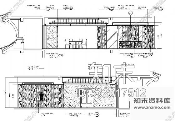 施工图五星级酒店行政酒廊施工图cad施工图下载【ID:532017512】