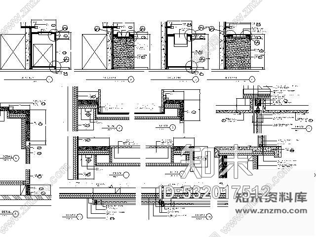 施工图五星级酒店行政酒廊施工图cad施工图下载【ID:532017512】